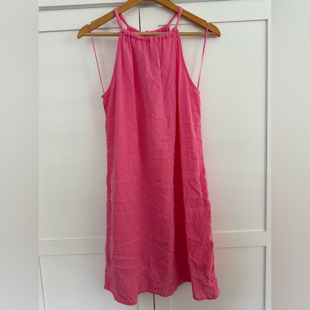Crown & Ivy Bright Pink Sundress L